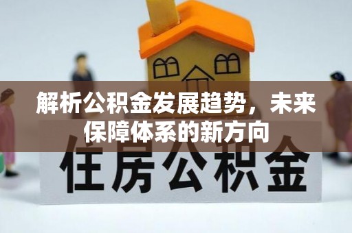 洛扎解析公积金发展趋势，未来保障体系的新方向