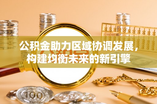 洛扎公积金助力区域协调发展，构建均衡未来的新引擎