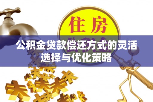 洛扎公积金贷款偿还方式的灵活选择与优化策略