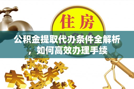 洛扎公积金提取代办条件全解析，如何高效办理手续