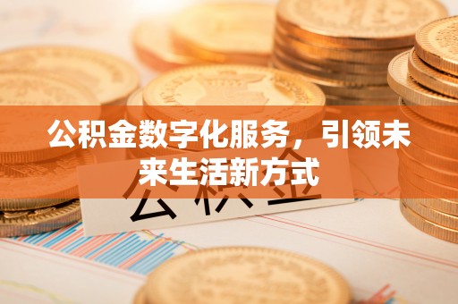 洛扎公积金数字化服务，引领未来生活新方式