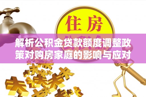 洛扎解析公积金贷款额度调整政策对购房家庭的影响与应对策略