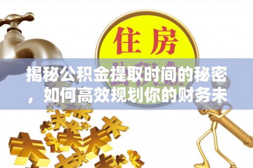 洛扎揭秘公积金提取时间的秘密，如何高效规划你的财务未来