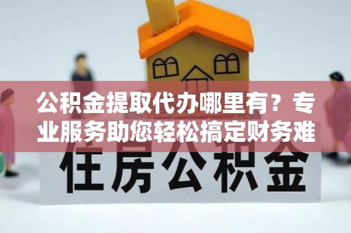 洛扎公积金提取代办哪里有？专业服务助您轻松搞定财务难题