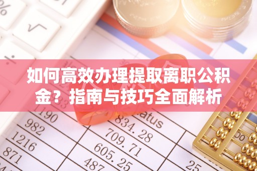 洛扎如何高效办理提取离职公积金？指南与技巧全面解析