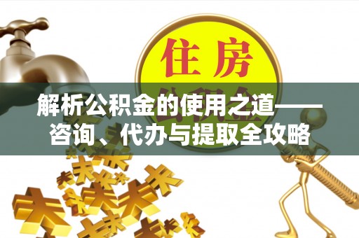 洛扎解析公积金的使用之道——咨询、代办与提取全攻略