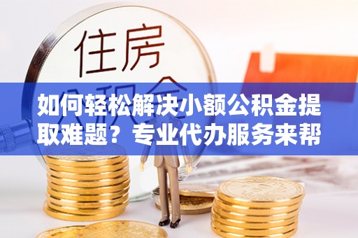 洛扎如何轻松解决小额公积金提取难题？专业代办服务来帮忙