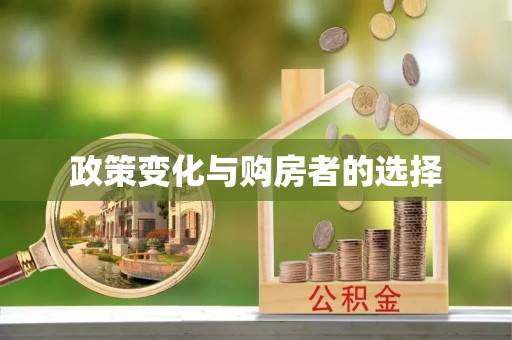 洛扎政策变化与购房者的选择