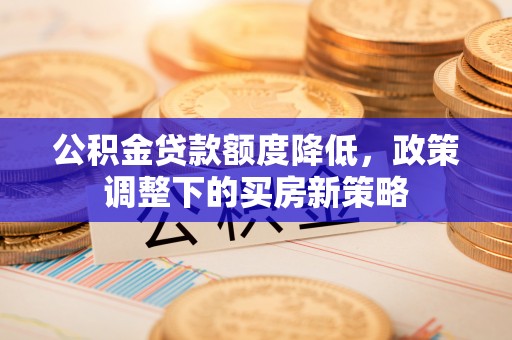 洛扎公积金贷款额度降低，政策调整下的买房新策略