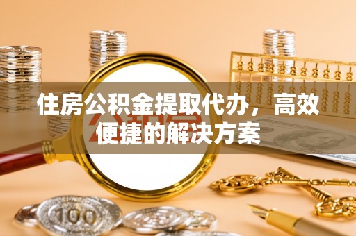 洛扎住房公积金提取代办，高效便捷的解决方案
