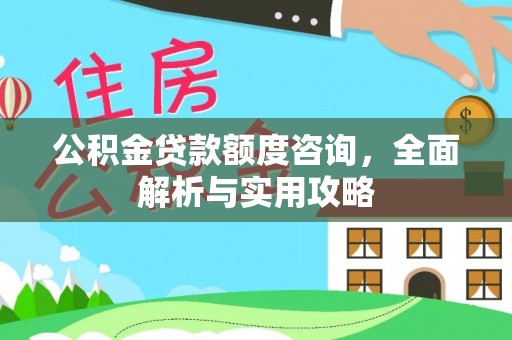 洛扎公积金贷款额度咨询，全面解析与实用攻略