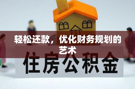 洛扎轻松还款，优化财务规划的艺术