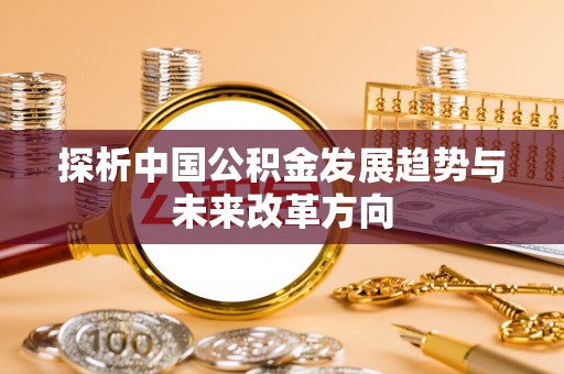 洛扎探析中国公积金发展趋势与未来改革方向
