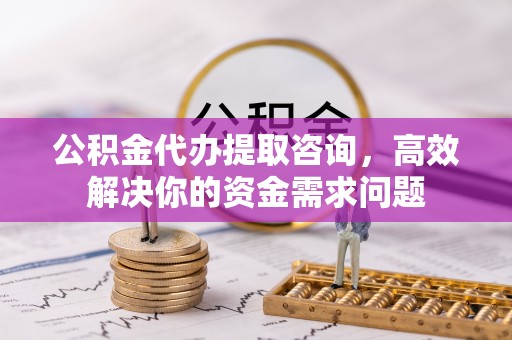 洛扎公积金代办提取咨询，高效解决你的资金需求问题