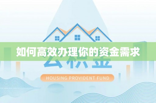 洛扎如何高效办理你的资金需求