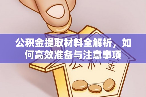 洛扎公积金提取材料全解析，如何高效准备与注意事项