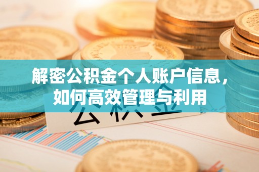 洛扎解密公积金个人账户信息，如何高效管理与利用
