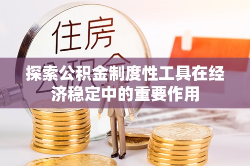 洛扎探索公积金制度性工具在经济稳定中的重要作用