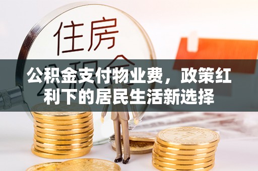 洛扎公积金支付物业费，政策红利下的居民生活新选择