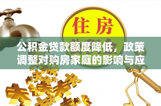 洛扎公积金贷款额度降低，政策调整对购房家庭的影响与应对策略