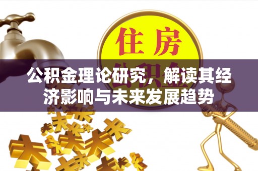 洛扎公积金理论研究，解读其经济影响与未来发展趋势