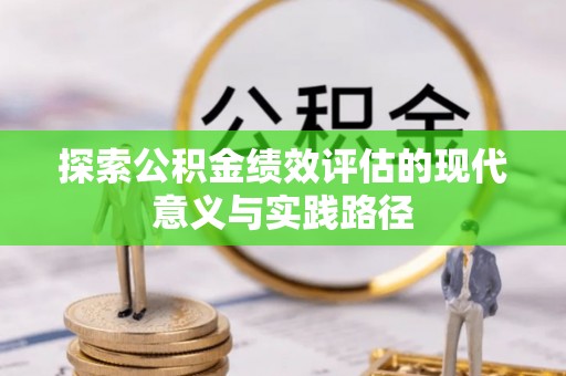 洛扎探索公积金绩效评估的现代意义与实践路径