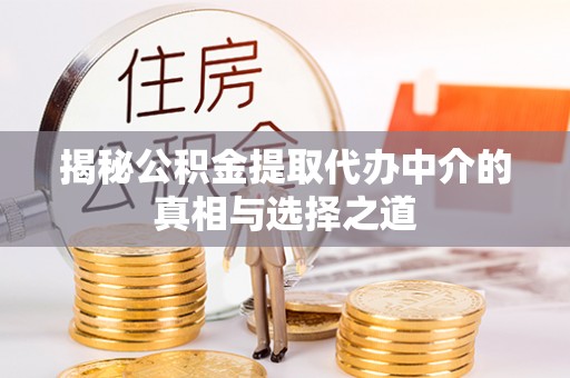 洛扎揭秘公积金提取代办中介的真相与选择之道