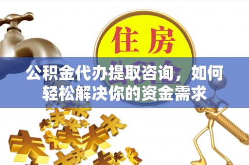 洛扎公积金代办提取咨询，如何轻松解决你的资金需求