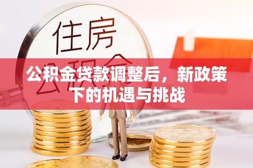 洛扎公积金贷款调整后，新政策下的机遇与挑战