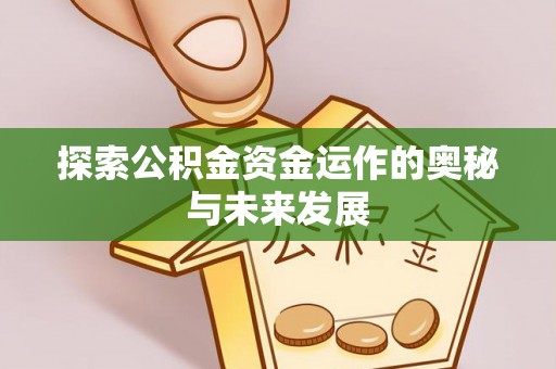 洛扎探索公积金资金运作的奥秘与未来发展