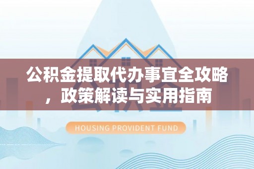洛扎公积金提取代办事宜全攻略，政策解读与实用指南